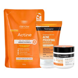 Refil Sabonete Actine + Esfoliante + Hidratante Vitamina C