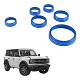 6 Pcs. Para Perillas De Tablero Para Ford Bronco 2021/24_a 