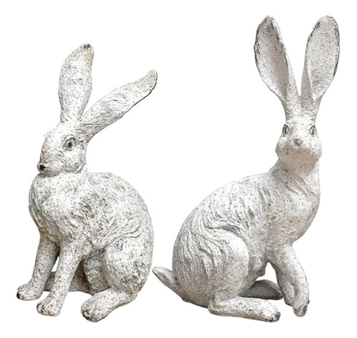 Estatuas De Conejo Para Decoración Del Hogar, Figuras De