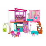 Casa Barbie Malibu Con Accesorios Original Mattel