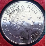 Moneda De Inglaterra, Reina Isabel Ii 2013.muy Buen Estado
