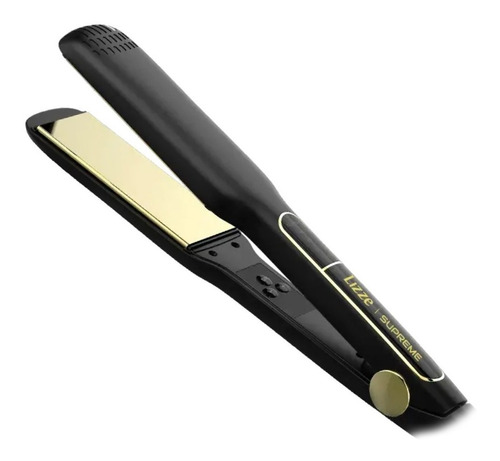 Plancha De Cabello Lizze Pro Supreme Negra 127v