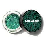 Sheglam  - Sombra En Gel Con Glitter - Tono: Peacock