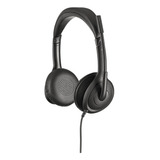 Headset Biauricular Intelbras Whs 60 Duo Usb preto