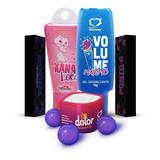 Kit Sexshop Bolinha Indolor Anestesia Volume Maximo Xana Lok