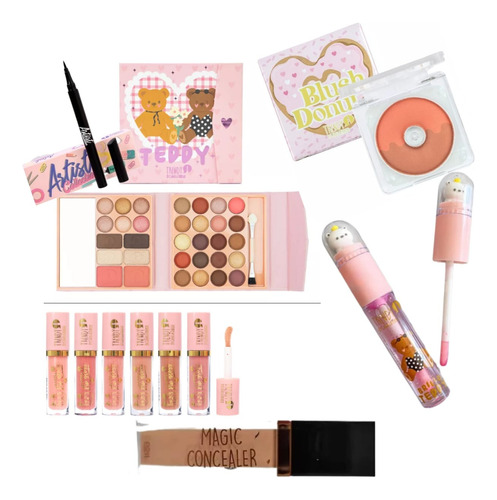 Combo Maquillaje Trendy 6 Prod