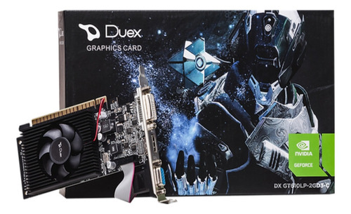 Placa De Vídeo Nvidia Duex  Geforce Gt 610 Gt610lp-2gd3 2gb