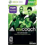 Jogo Xbox 360 Kinect Micoach / Novo Lacrado / Game 