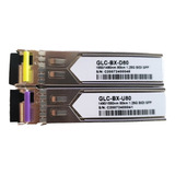 Par Gbic Wdm Sfp 1.25g 1490/1550nm Glc-bx80 80km Oem