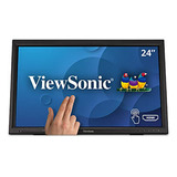 Monitor Táctil Viewsonic Td2423d 24  Full Hd Con Cuidado Ocu