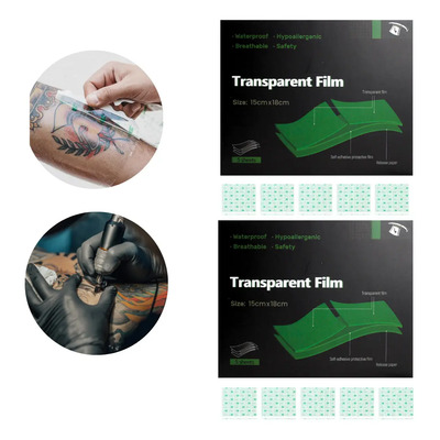 Parche Curación Film Protector Para Tatuaje 10 Pzs 15x18cm | Meses sin interés