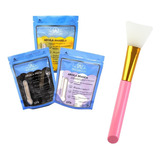 Kit Skin Care 1 Pincel De Silicone + 1 Argila 100g