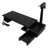 Soporte Para Monitor, Diseño Ergonómico, Carga Usb Ajustable