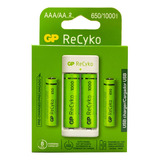 Cargador De Pilas E211 2aa Nimh 1000 Mah + 2aaa Nimh 650 Mah