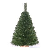 Árbol De Navidad Con Base De Tronco 0.60 Mt