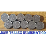 Lote 100 Monedas  10 Pesos Moneda Nacional  Resero Palermo