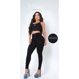 Calça Feminina Miller Jeans Denim Original Bolso Faca 