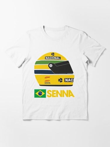 Remera Ayrton Senna  Fangio Formula 1 