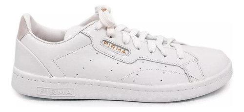 Tenis Casual Urbano Pirma Brasil Blanco Caballero 5042