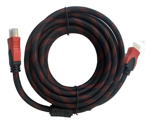 Cable Hdmi 3 Metros 1080p Full Hd Mallado Tv Lcd Dvd