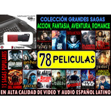 Usb 128gb Sagas Los Juegos Del Hambre John Wick Y Muchas Mas