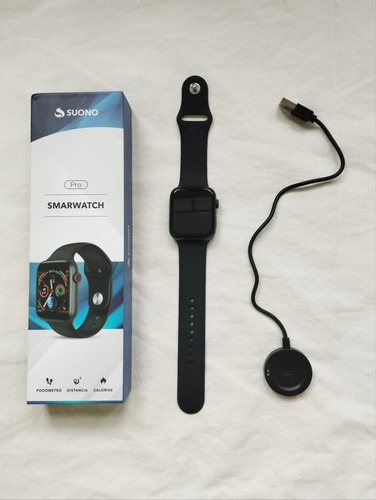 Reloj Inteligente Smartwatch Suono Snri-1000 Negro 