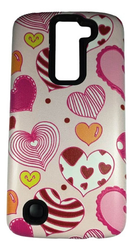 Funda Estuche Forro Para LG K8 Antichoque