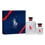 Set 2pz Polo Red Rush Edt 125ml/40ml Caballero