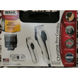 Cortadora De Cabello Wahl Chrome Pro Combo 25 Pz 