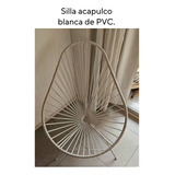 Silla Acapulco Blanca Pvc