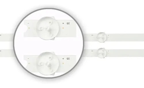 Set Tiras Leds Para Tv LG 55 / 55uj6200