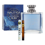 Nautica Voyage N-83 100ml Hombre Original+perfume Cuba 35ml