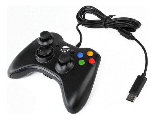 Joystick X-360 Negro Con Cable Soy Gamer