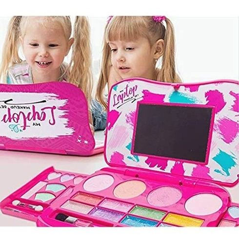 Mi Primer Set De Maquillaje, Kit De Maquillaje Para Niñas, 