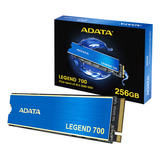 Disco Ssd M.2 Nvme 256gb Adata Legend 700 Blue Gaming Pcie