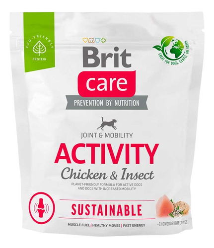 Alimento Perro Brit Care Chicken Insect Activity 1kg. Np
