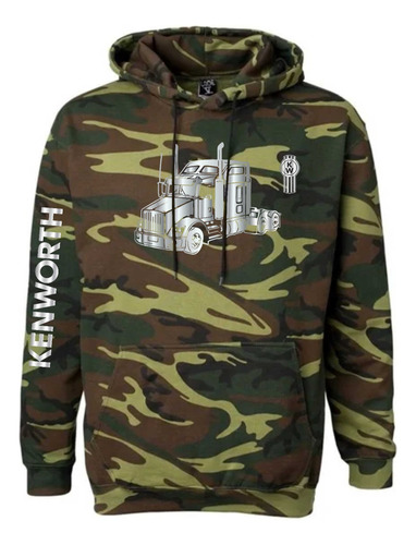 Sudadera Mod Trailero Kenworth T800 Estampado Reflejante