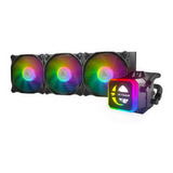 Fan Cooler Cougar Helor Cpu Liquid With Addressable Rgb, Cor