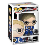 Funko Pop 673 Power Rangers - Bl Rngr (no Helmet)