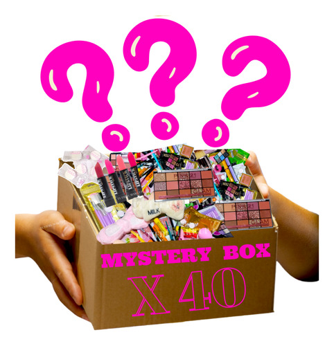 Caja X 40 Prod Mistery Box #4 Box Set Ramo Maquillaje Skin  