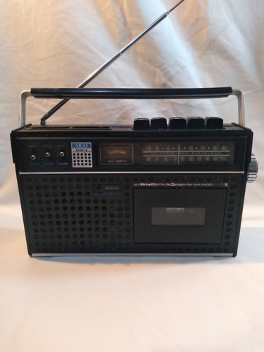 Rádio Gravador Akai Ct1 Antigo 