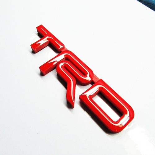 Emblemas Toyota Trd Rojos Tundra Hilux Meru Fortuner Pega 3m Foto 2