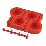 Molde De Silicona Para Helado Palito Freezer Grande Paleta