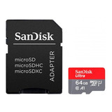 Memoria Micro Sdxc Sandisk Ultra 64gb (sdsquar-064g-gn6ma) C