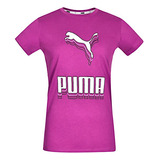 T-shirt Entrenamiento Dama Puma 67082401 Poliester Morado