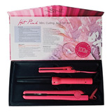 Beyond The Beauty Hot Pink Set, 3piezas. Planchas + Rizadora