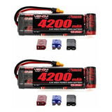 Veneno De 8.4v 4200mah 7-cell Nimh Batería Plana Con Univers