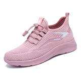 Zapatos De Tenis Transpirables Casuales Para Mujer 