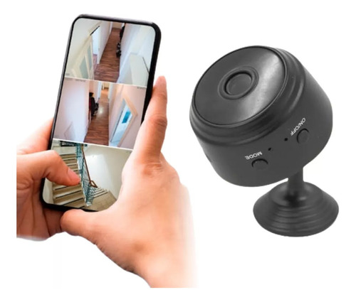 Mini Câmera Espiã Grava Vídeo Foto Visão Noturna Magnética