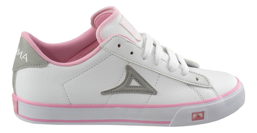 Tenis Dama Sneakers Casual Urbano Choclo Pirma 894 Blanco/rs